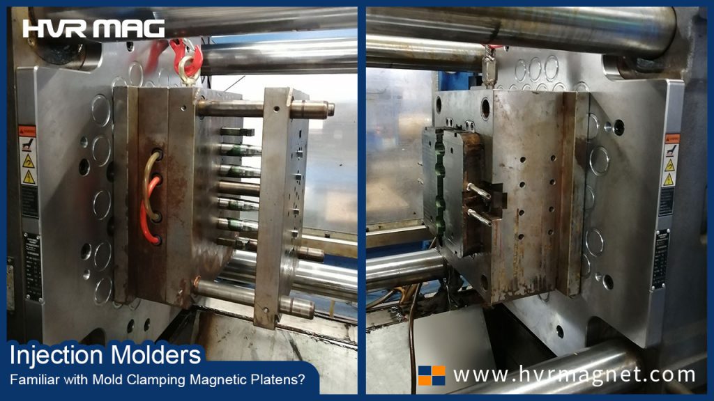 magnetic mold change system for injection molding - HVR MAG