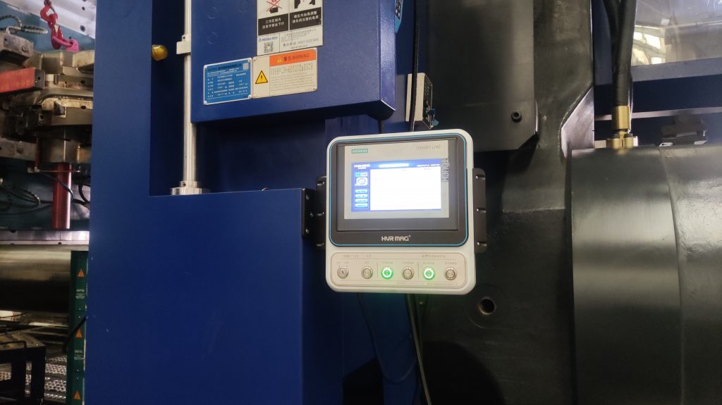 interface panel for magnetic quick mold change system - HVR MAG